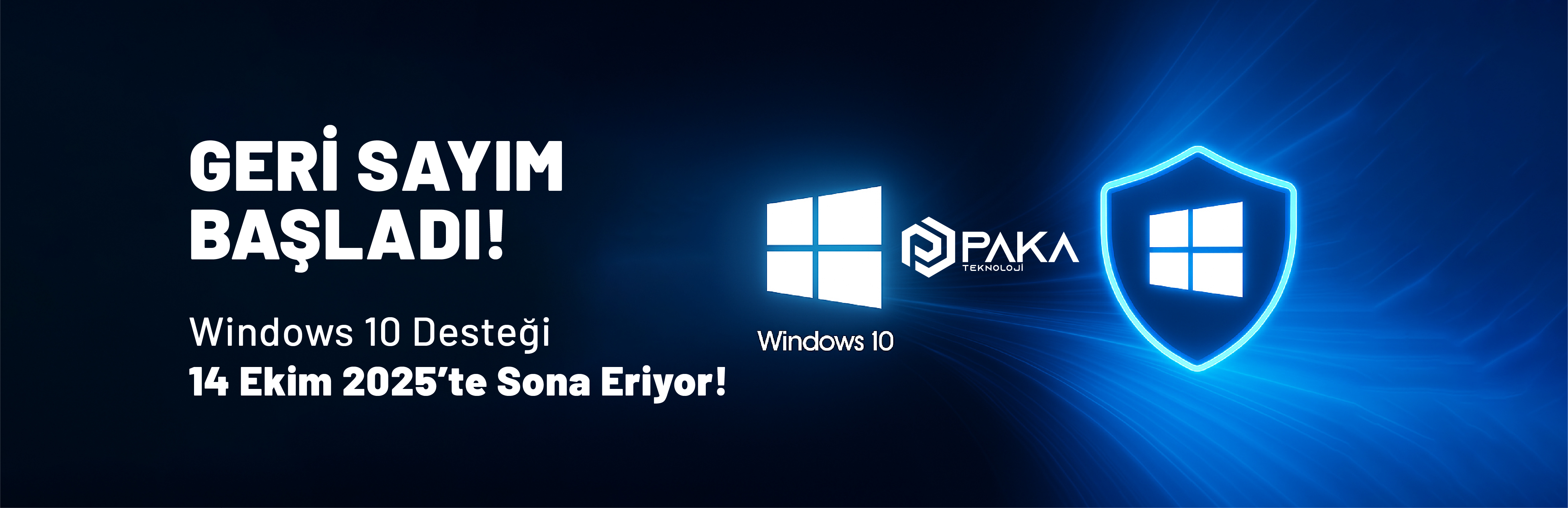 Windows 10 Desteği Sona Eriyor: 14 Ekim 2025 Kritik Bir Eşik